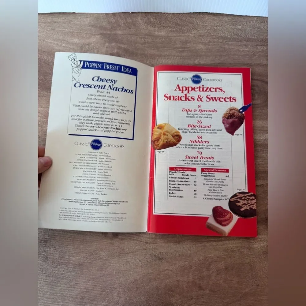 1991 January, Pillsbury Classic Cookbook #119 